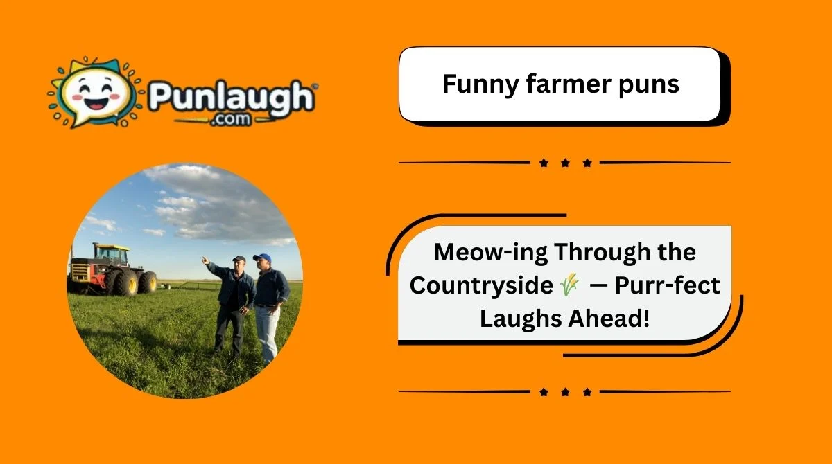 195+ Funny Farmer Puns 2026: Witty Laugh Picks