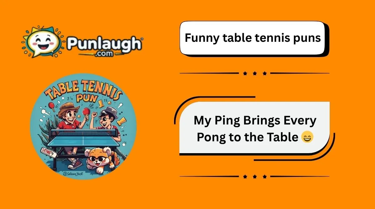 210+ Funny Table Tennis Puns to Ace Any Game 🎾 2026