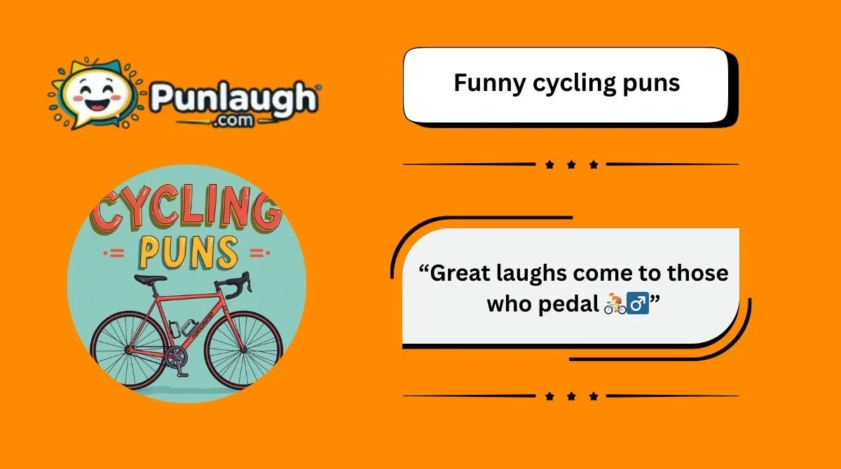 Funny Cycling Puns