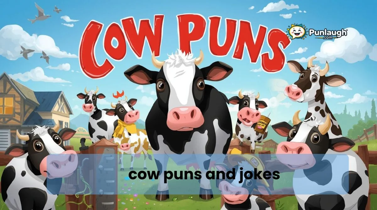 Cow Puns And Jokes