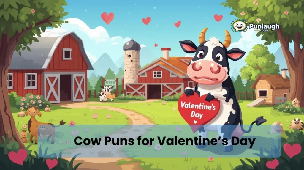 Cow Puns For Valentines Day