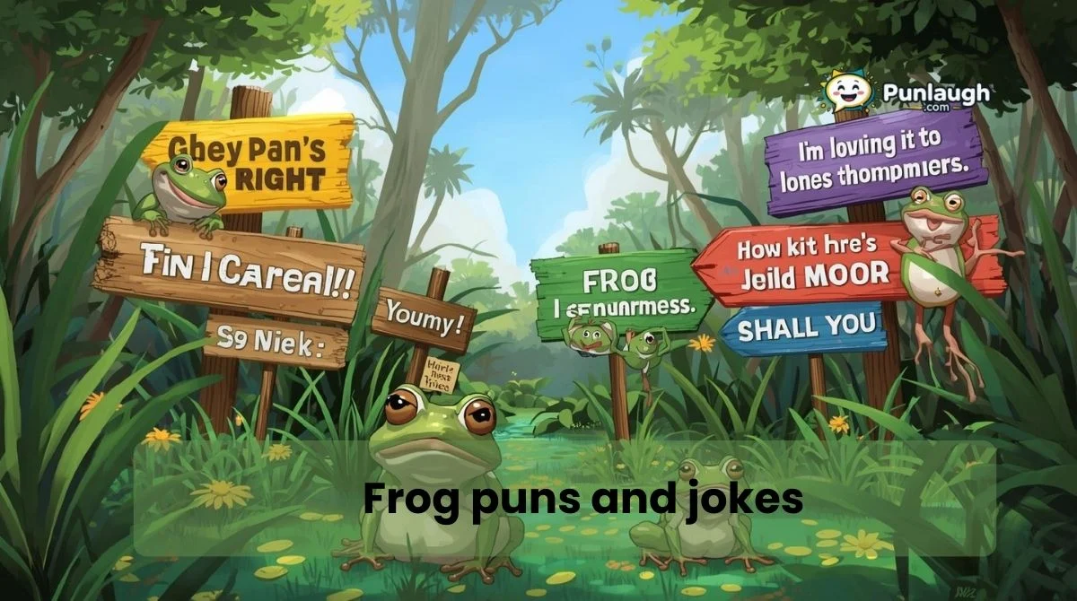 275+ Hilarious Frog Puns and Jokes to Crack Up 🐸 2026