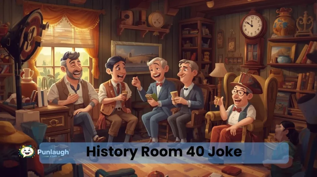 History Room 40 Joke