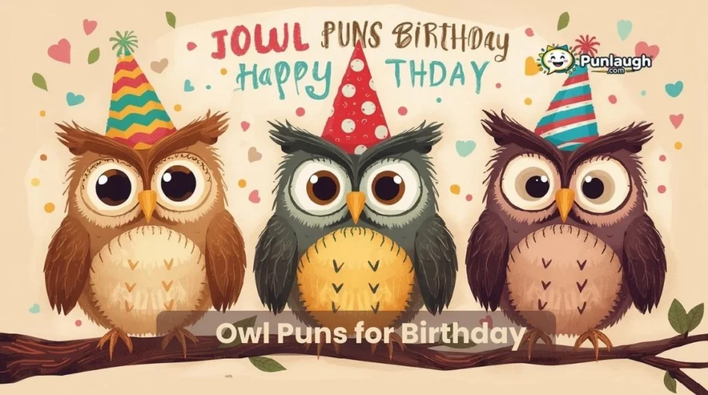 Owl Puns For Birthday