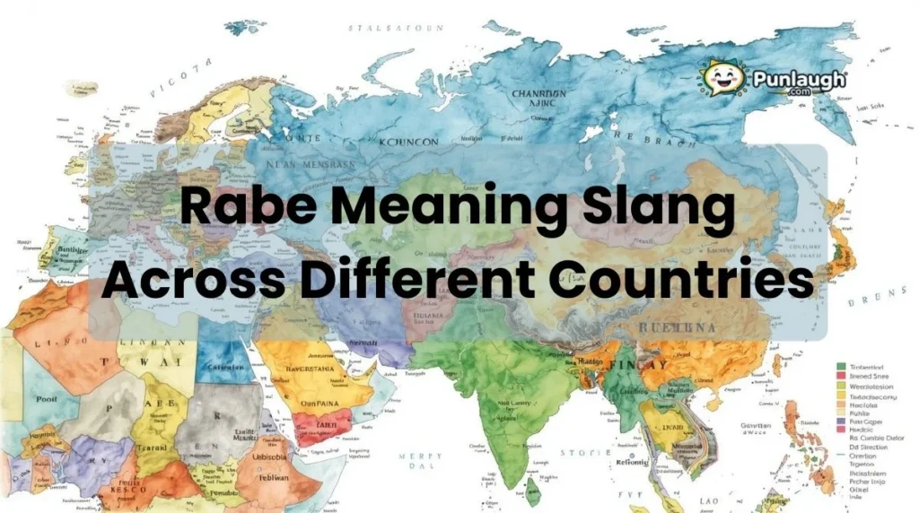 Rabe Meaning Slang Across Different Countries