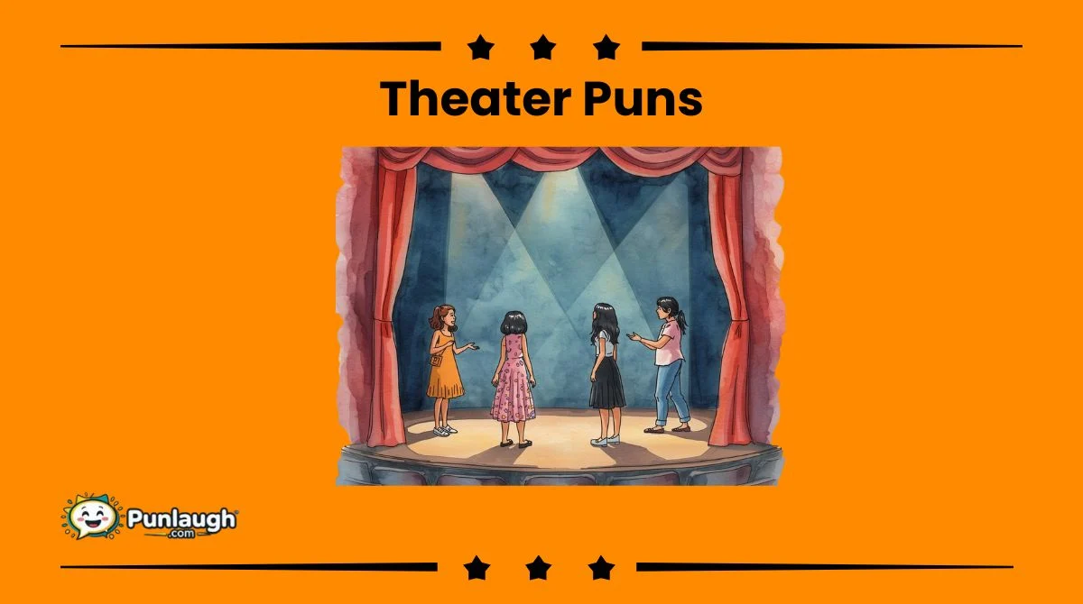 265+ Theater Puns So Good They Deserve Encores 🎭 2026