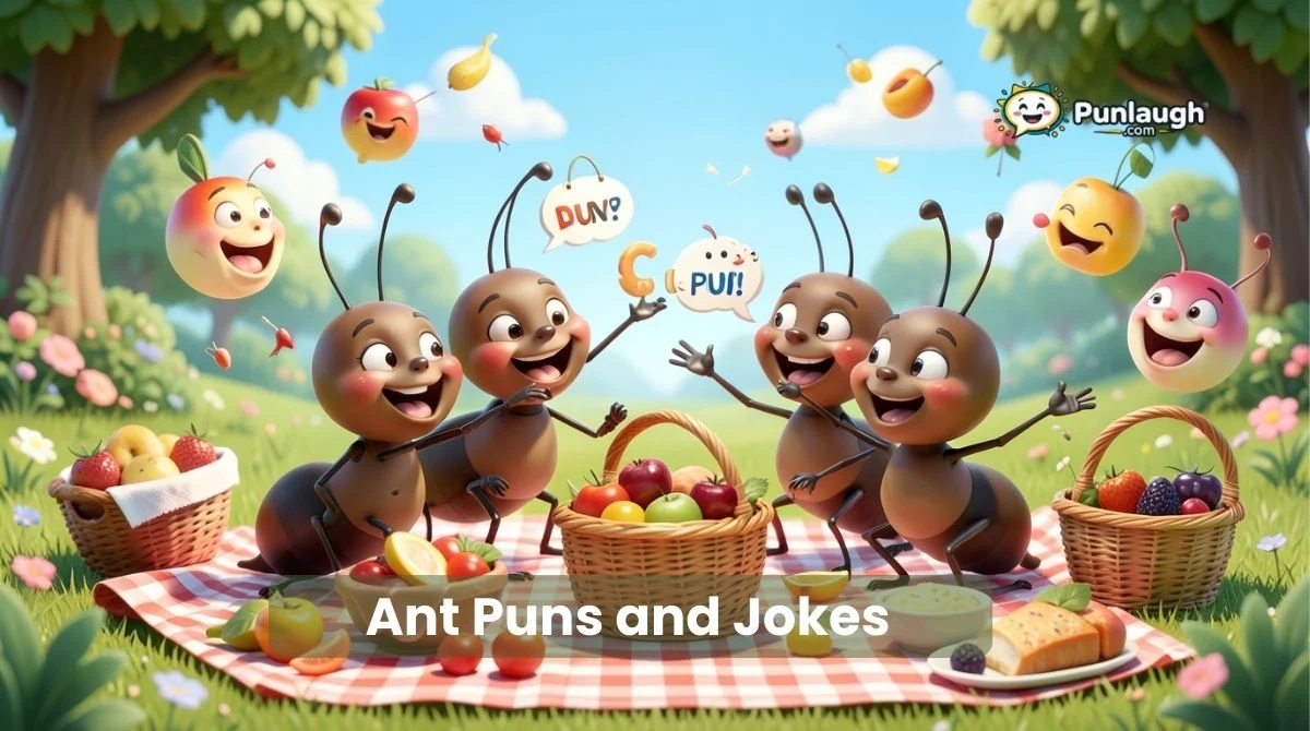 Ant Puns And Jokes