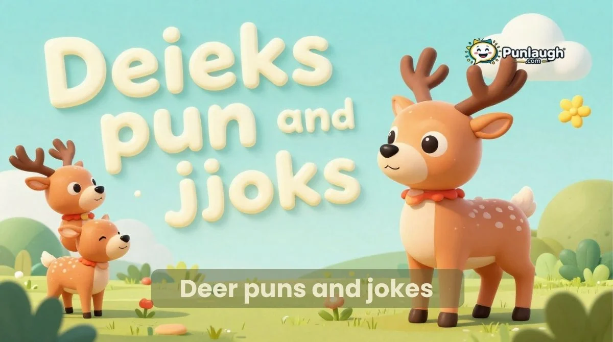 265+ Best Deer Puns and Jokes for Big Laughs 2026