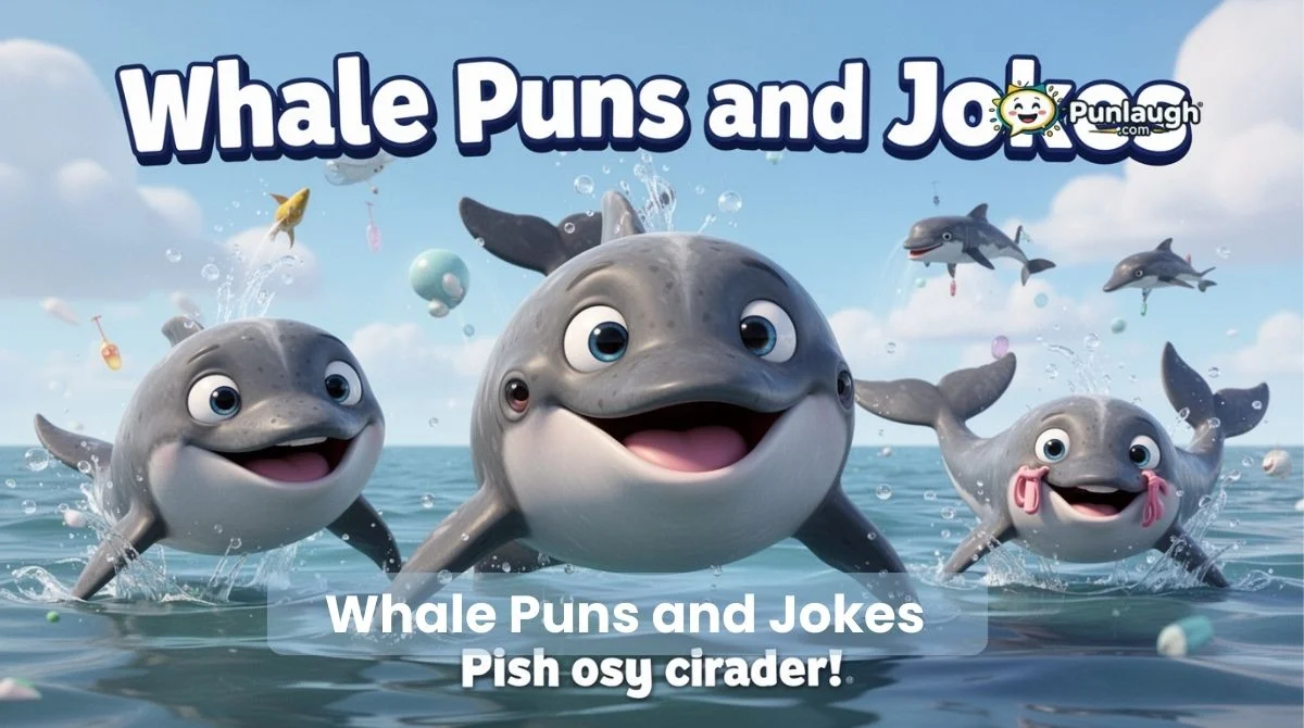 265+ Whale Puns and Jokes That Splash Smiles 2026