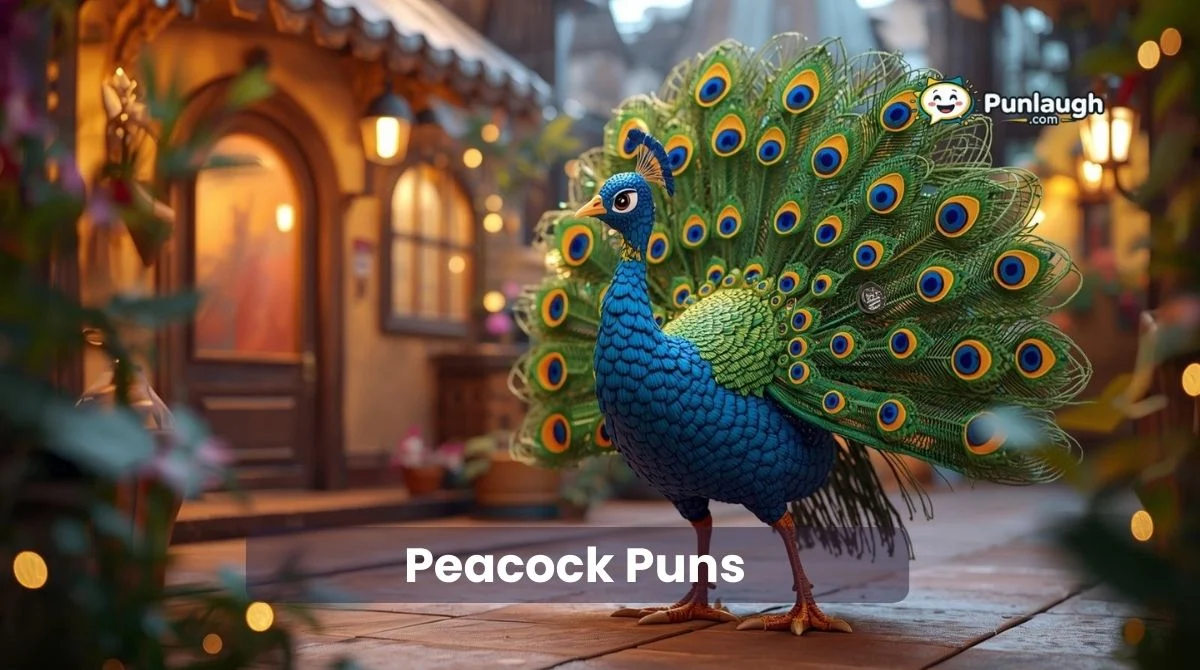 Peacock Puns