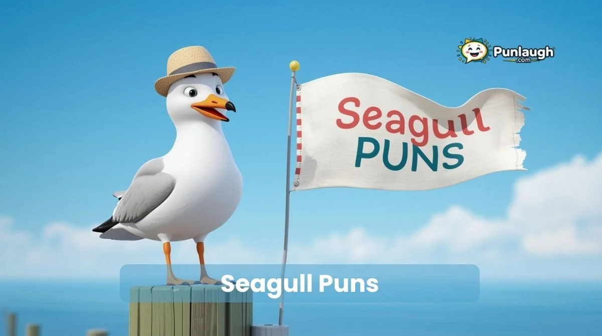 340+ Playful Seagull Puns & Jokes That Take Flight 🪁  2026
