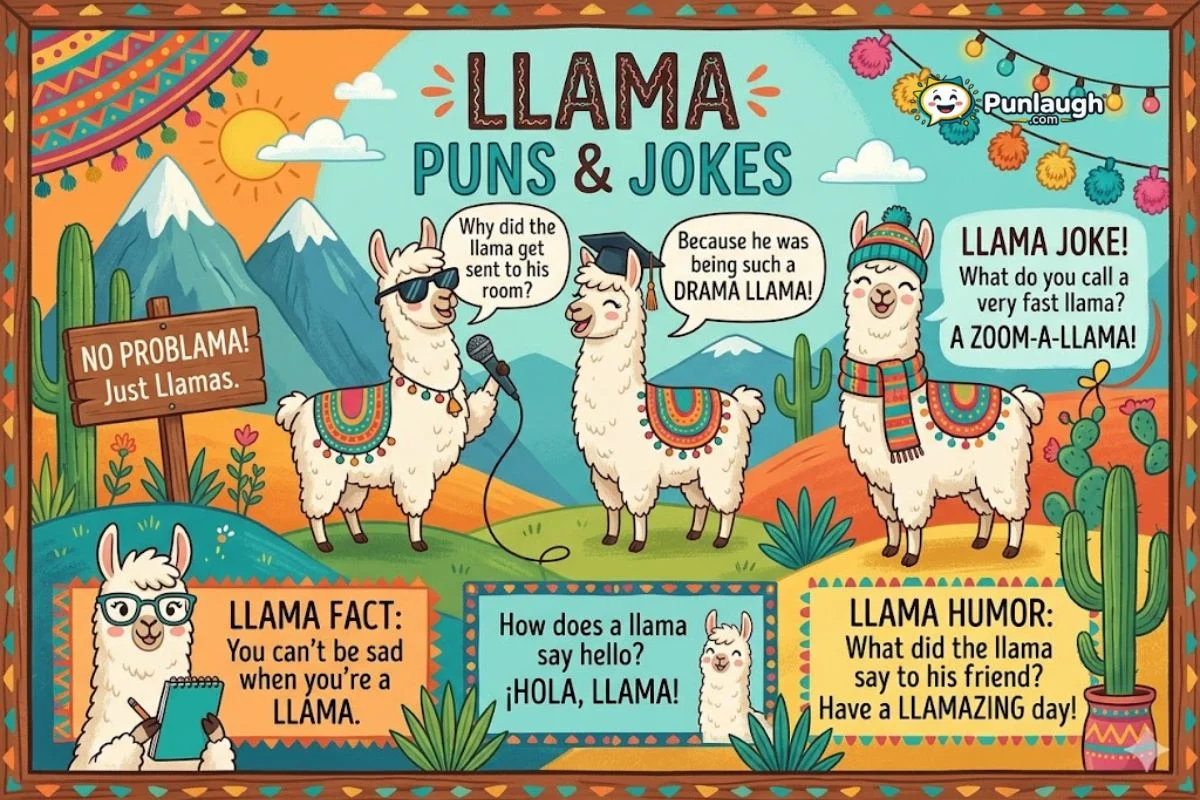 Llama Puns And Jokes
