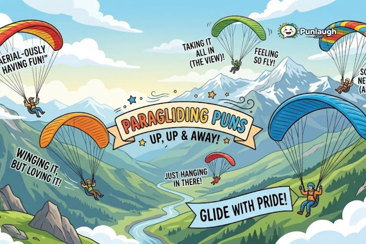 Paragliding Puns