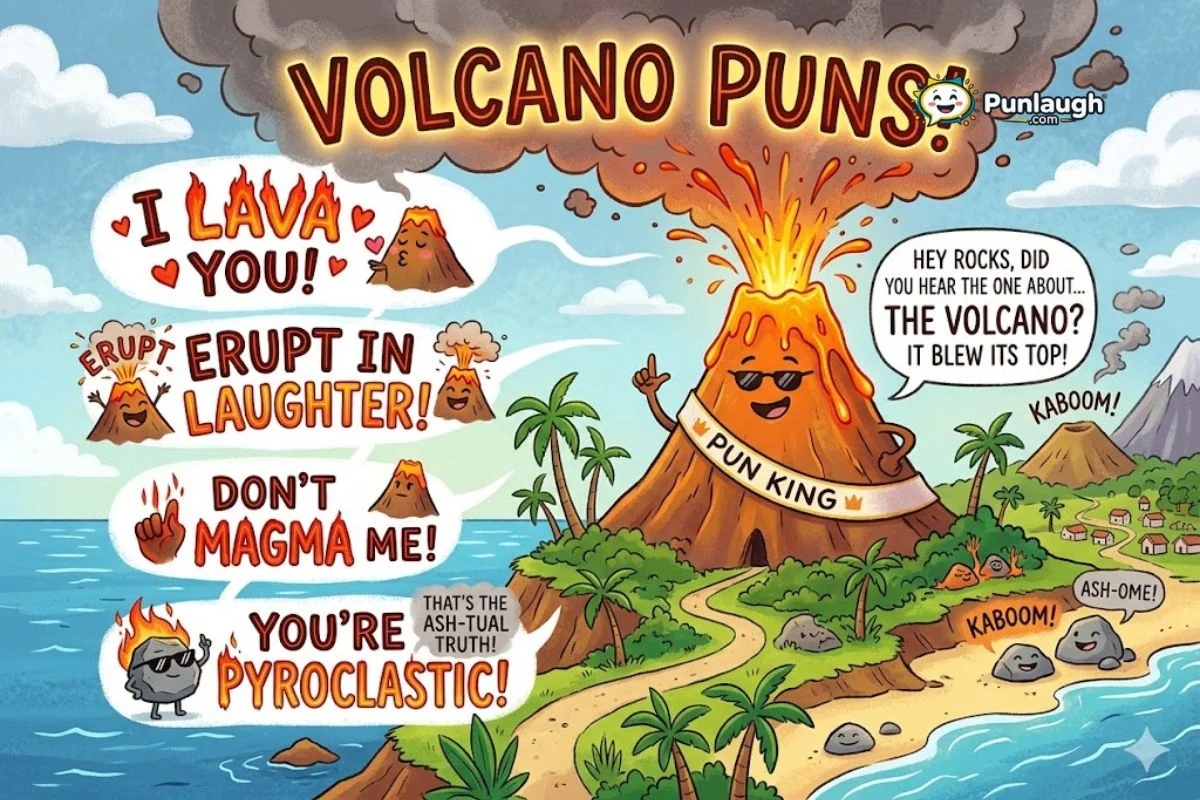 Volcano Puns