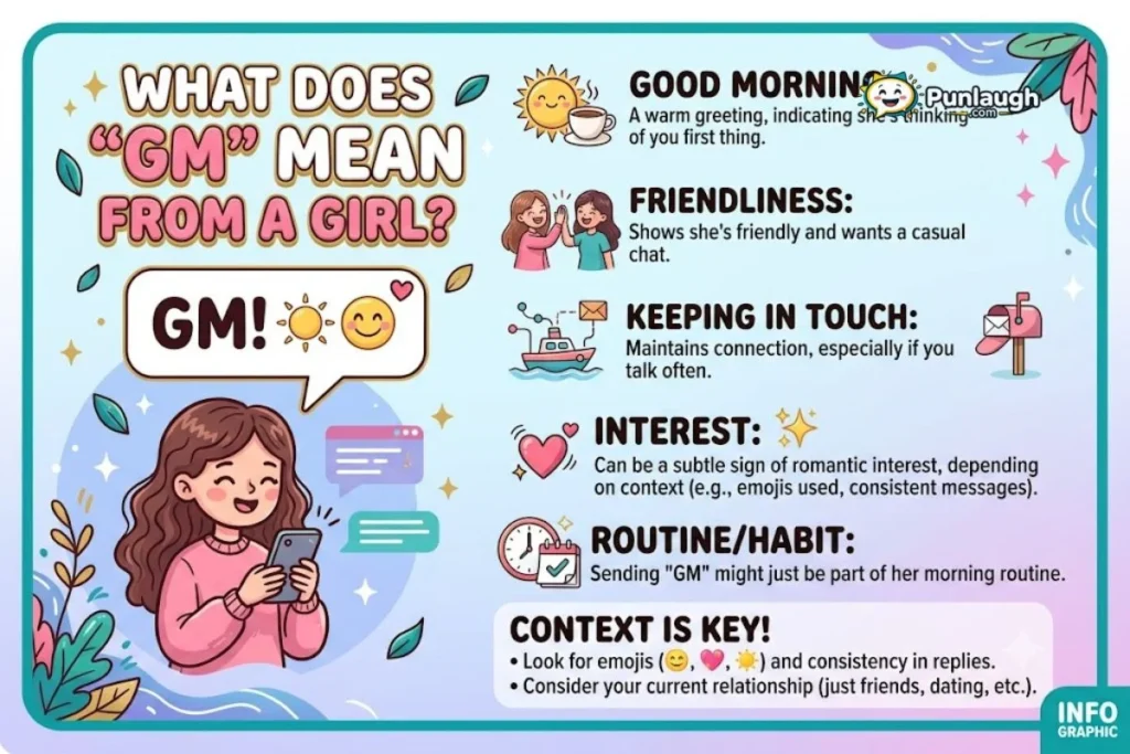 Gm Meaning In Text From A Girl