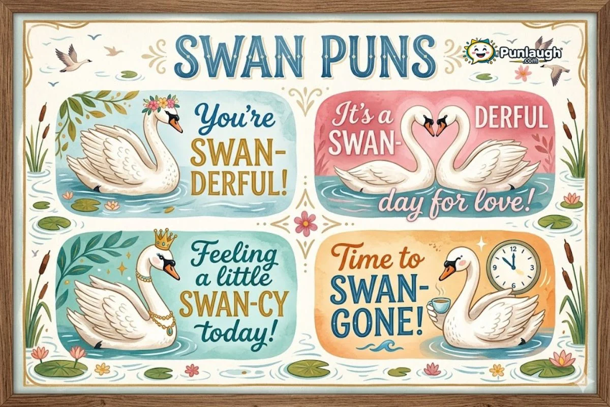 Swan Puns